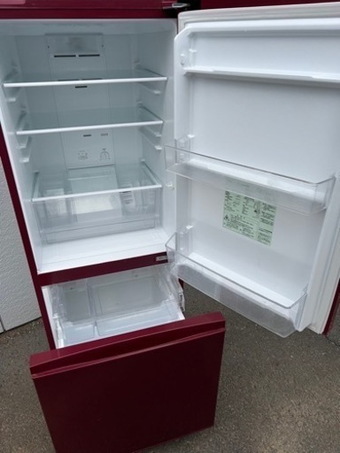 AQUA アクア 冷蔵庫 2ドア 184L - 冷蔵庫