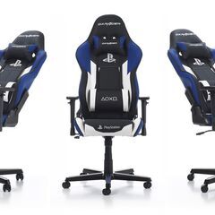 【新生活応援】ゲーミングチェア（DXRacer PS限定モデル）＋PCデスク　セット