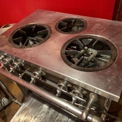 【再値下げ】マルゼン 業務用Lガスコンロ オーブン付き