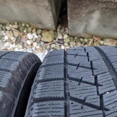 バリ溝！スタッドレスタイヤ 155/65R14-スーツケースins 24大容量女性 