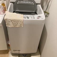 無料　洗濯機　SHARP ES-TG55L