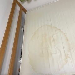 無印良品のダブルベッド【値引き】1.5→1万