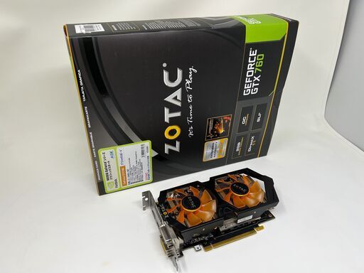 ZOTAC グラフィックスボード NVIDIA GeForce GTX760/ GDDR5/ 2GB/ DVI×2/ HDMI/ DisplayPort