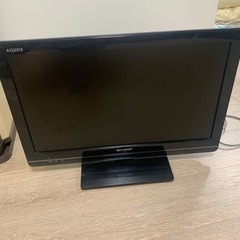 SHARP 22型TV ※ジャンク品