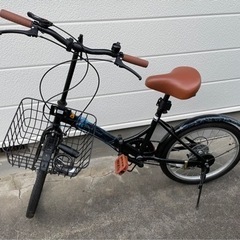 決まりました】ほぼ新品 折り畳み自転車