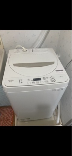 大阪市生野区引き取り希望】SHARP ES-GE4D 洗濯機譲ります。