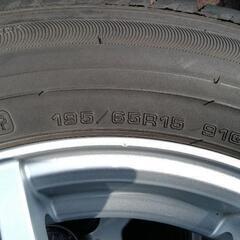 スタッドレス&アルミホイール　195/65R15