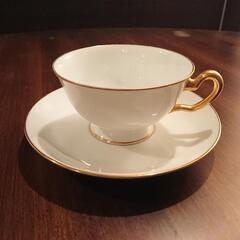 大倉陶園　ゴールドライン　ティーセット