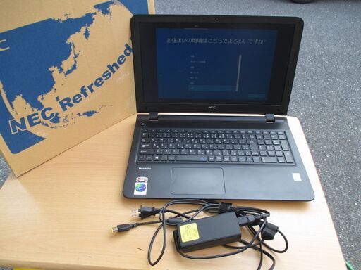 ☆NEC VersaPro PC-VJ17LFWH7SRK VJ17LF-K ノートPC 15.6型ワイド◆持ち運びできるノートブックパソコン