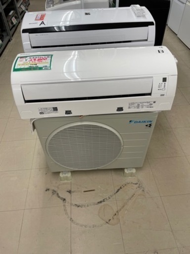 ★466 『お買い得！』DAIKIN ダイキン ルームエアコン 2.2kw 6~7畳【リサイクルマート鹿児島宇宿店】