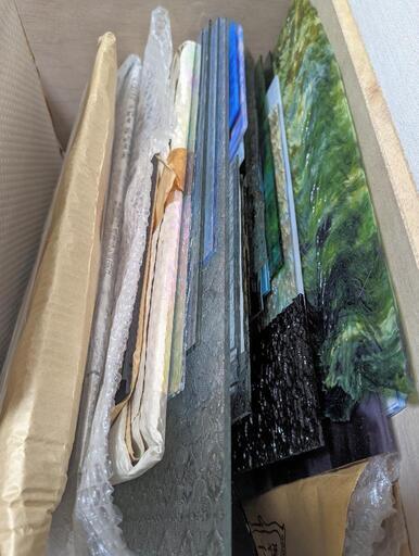 ステンドグラス用ガラス・アクセサリー金具