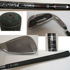 ゴルフクラブ アイアン 7本セット ピン PING G20 6～9、W、L、U TFC 330 Ⅰ SR STIFF-REG　※9番折れ まとめて ☆ PayPay(ペイペイ)決済可能 ☆ 札幌市 豊平区 平岸