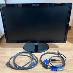 Lenovo モニター　L2261WA 中古　USBケーブル付き...