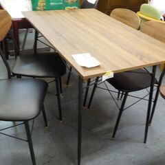 ＩＤ128828　食卓５点セット