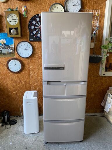 Z5113　日立　5ドア冷蔵庫　４１５L　2015年　自動製氷機付き