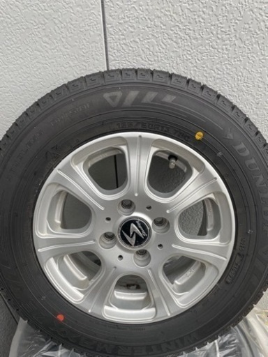 お話し中⭐︎ほぼ新品ダンロップスタッドレスタイヤ155/80R13