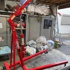 アストロプロダクツ　エンジンクレーン　2t 一回のみ使用