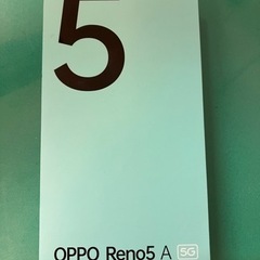 【ネット決済・配送可】【新品】OPPO Reno5A 6GB/1...