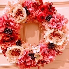 メルヘンflowerリース　30㎝位