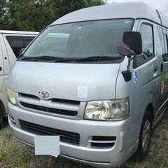 【福祉車両】トヨタ ハイエースバンウェルキャブ　　10人乗り　車...