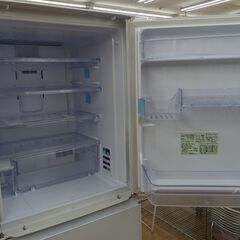 SHARP 3ドア両開き冷蔵庫 SJ-GW35G-W 2021年 ag-kd089