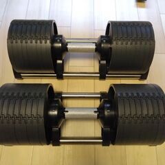 NÜO フレックスベル 32kg×2つ 4kg刻みとSTEADYのベンチ台