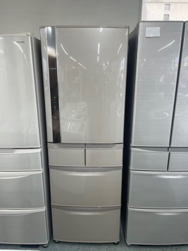 日立　5ドア冷蔵庫（401L）R-K42F　2016年製　中古品