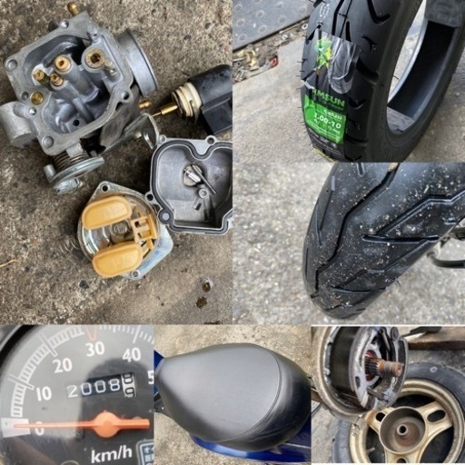 ☆トゥデイ低燃費4スト☆バッテリー・シート・タイヤなどなど新品交換^_