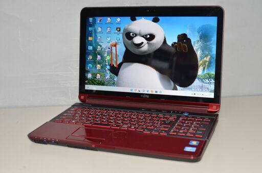 最新Windows11+office 爆速SSD480GB 富士通 LIFEBOOK AH77/G i7-2670QM/メモリ8GB/15.6インチ/ブルーレイ/USB3.0/カメラ/便利なソフト