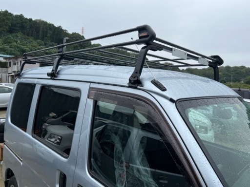 ハイゼットカーゴより取り外し　タフレック　ルーフキャリア