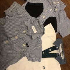 幼児　男児用シャツとズボン　80~100
