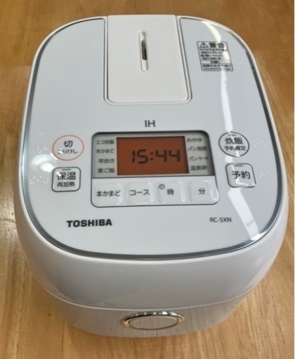 ⭐️人気⭐️2021年製 TOSHIBA ３合IH炊飯器 RC-5XN 東芝