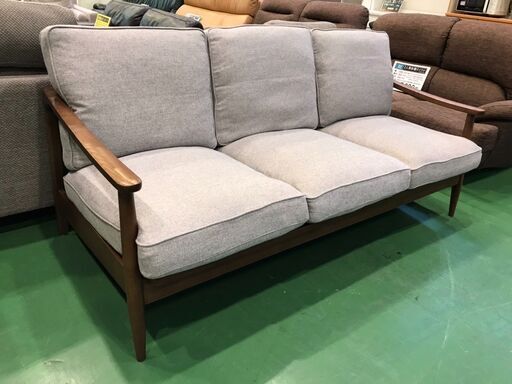 【愛品館八千代店】ケユカ　3人掛ソファ　Tabby Sofa