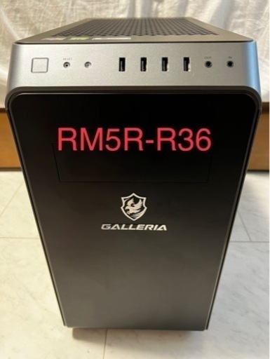 売り切れ間近【3月購入】ゲーミングpc galleria RM5R-R36 RTX3060