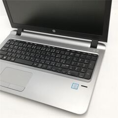 保証付 日本製 新品SSD 15.6型 ノートパソコン HP 450 G3 中古美品