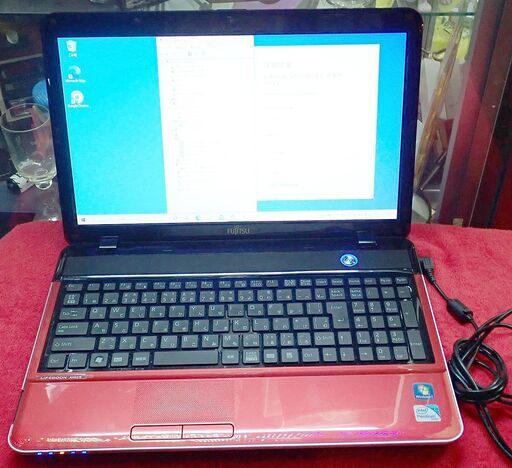 札幌 富士通 ノートパソコン LIFEBOOK AH42/E FMVA42ERKS Corei3-2350M メモリ8GB SSD240GB win10 中古