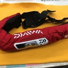 値下げしました☆K002☆釣り具☆ダイワ製☆ライフジャケット（膨張式 