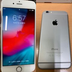 iPhone6 64GB 本体 docomo バッテリー状態100％