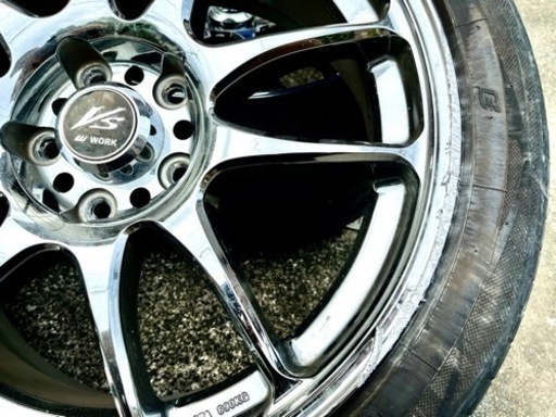 WORK EMOTION ワークエモーション KAI/N 18×7.5J＋48 pcd114.3 5穴 
