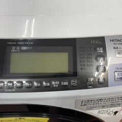 ドラム式洗濯機 No.4886 日立 2016年製 洗濯11kg/乾燥6kg BD-S8800 【