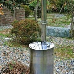 家庭用落ち葉焼却器　廃棄物処理法にも対応！ステンレス製