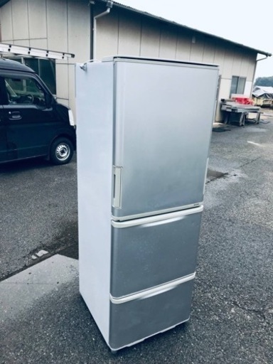 ET526番⭐️350L⭐️ SHARPノンフロン冷凍冷蔵庫⭐️