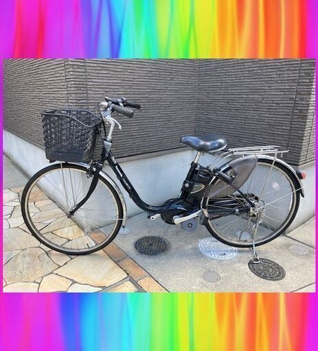特①   Panasonic　ビビ　6Ah   24インチ　電動自転車　電動アシスト自転車　中古   1017r2