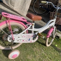 お話中　あさひ自転車　子供用自転車　リサアンドガスパール限定モデル