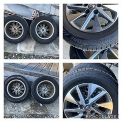 アルファードハイブリッド　20系  16インチ 純正アルミホイール　タイヤ付き　4本 中古