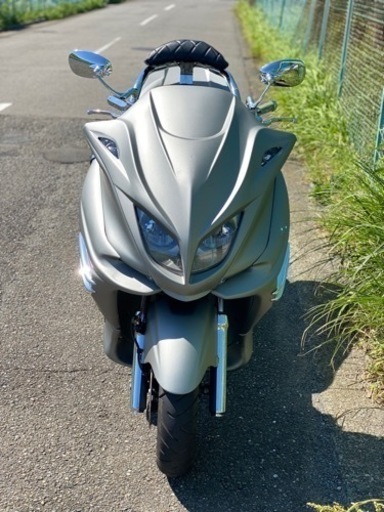 マジェスティc マットグレー　フルカスタム