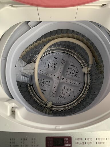 ☺最短当日配送可♡無料で配送及び設置いたします♡SHARP ES-GE60R洗濯機 6キロ 2017年製☺SHA003