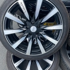 ROJAM 20インチ　4本　8.5J タイヤバリ山