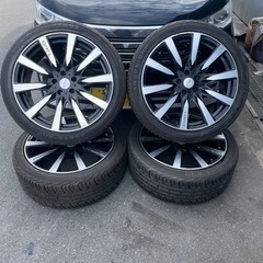 ROJAM 20インチ　4本　8.5J タイヤバリ山