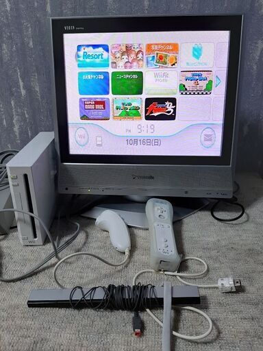 wii本体　リモコンプラス　ソフト　テレビ